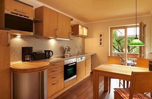Bad Hindelang Apartment | Ferienwohnung Iseler - 80 qm - 2 Schlafzimmer - Gästehaus am Brunnen