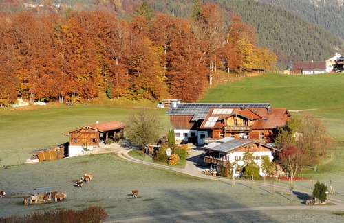 Bischofswiesen Apartment | Ferienwohnung "Königssee" für 2-4 Pers., ca. 75 m², 2 Schlafzimmer, Wohnzimmer. Balkon
