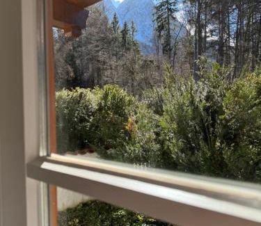 Obergrainau Apartment | Ferienwohnung Kity mit Terrasse und Bergblick