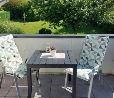 Velmede Apartment | Ferienwohnung Klärchen mit Balkon