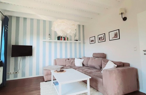 Wiek Apartment | Ferienwohnung Knurrhahn im Haus Wiekend in Wiek