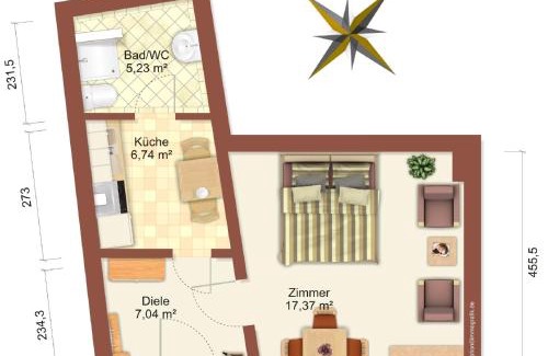 Ploen Apartment | Ferienwohnung Kruppa