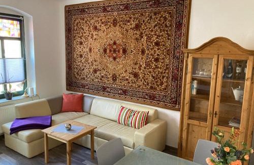 Meissen Apartment | Ferienwohnung Kurzmalweg -Balkon-