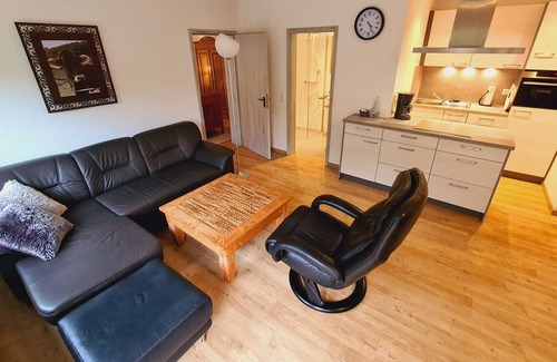 Oberharmersbach Apartment | Ferienwohnung mit Hund, 55qm, 1 Schlafzimmer, 1 Zusätzliches Zimmer Über den Flur, Max. 4 Personen