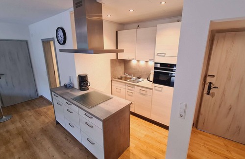 Oberharmersbach Apartment | Ferienwohnung mit Hund, 55qm, 1 Schlafzimmer, 1 Zusätzliches Zimmer Über den Flur, Max. 4 Personen