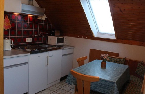 Nordseebad Burhave Apartment | Ferienwohnung Mellum - Appartement/fewo, Dusche, WC, 1 Schlafraum
