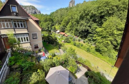 Niederrathen Apartment | Ferienwohnung Morgensonne Kurort Rathen