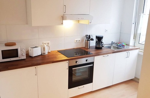 Barbaraviertel Apartment | Ferienwohnung Neuss 09, 1 Schlafzimmer, 1 Wohn-/schlafraum, Max. 6 Personen