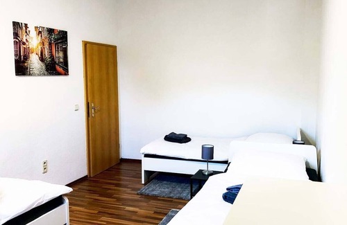 Neupetershain Nord Apartment | Ferienwohnung Np03, 61qm, 2 Schlafzimmer, Max. 5 Personen