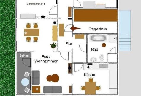Momlingen Apartment | Ferienwohnung Odenwaldblick
