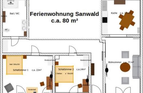 Schwaebisch Hall Apartment | Ferienwohnung Sanwald