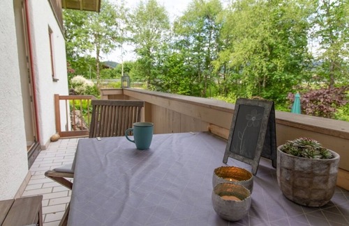 See Apartment | Ferienwohnung Sonnenblume für 4 Personen, 2 Schlafzimmer, Balkon, 59 m²