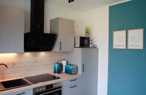 Barssel Apartment | Ferienwohnung Sonnenwinkel am Harkebrügger See mit Sauna