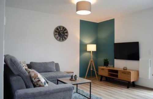 Barssel Apartment | Ferienwohnung Sonnenwinkel am Harkebrügger See mit Sauna