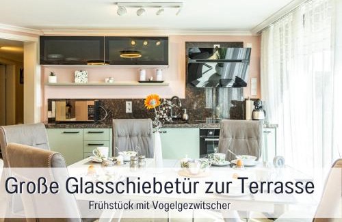 Ballenstedt Apartment | Ferienwohnung - Vakantiewoning- Perle am Teich- mit Klimaanlage- direkt am Selketal- ideal für Fahrradfahrer und Wanderer- perfekt für eine Auszeit vom Alltag