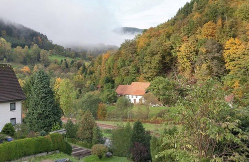 Schiltach Apartment | Ferienwohnung Waldblick mit 65qm, 1 Schlafzimmer, für maximal 3 Personen
