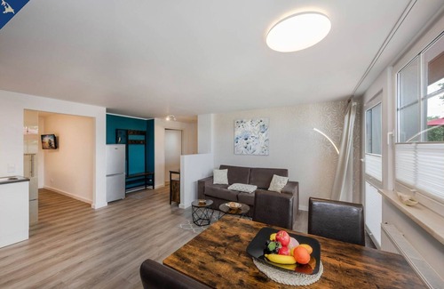 Korswandt Apartment | Ferienwohnung Waldhaus 2.2 - Gemütlicher Ferienbungalow in Ruhiger Waldrandlage, 800 m vom