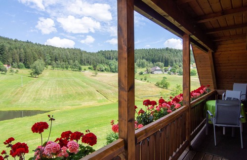 Oberreichenbach Apartment | Ferienwohnung Weiherblick, 45qm, 1 Schlafzimmer, max. 4 Personen