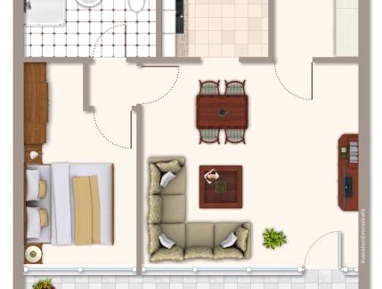 Mitte-Sud Apartment | Ferienwohnung "Weserpanorama" Columbus Center