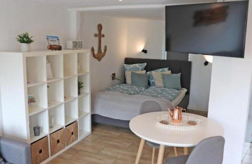 Kalifornien Apartment | Ferienwohnung Westwind mit Terrasse direkt am Strand