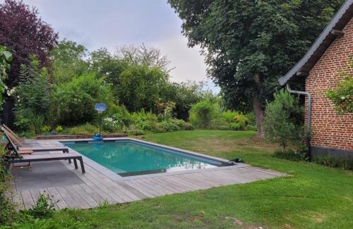 Sainghin-en-Melantois Villa | ferme de caractère avec piscine et cheminée