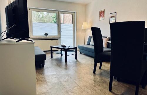 Bad Bentheim Apartment | FeWo Am Hang mit Balkon im Grünen