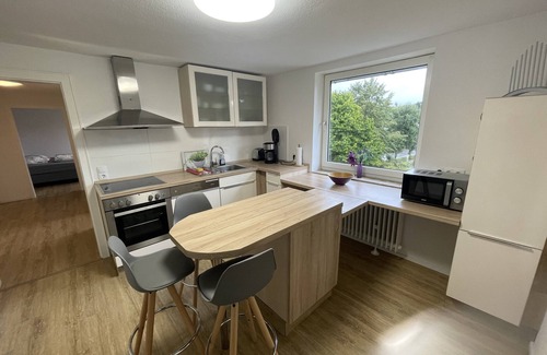 Usseln Apartment | Fewo Am Park - modern and bright apartment centrally located