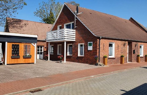 Dornumersiel Apartment | FeWo-Butze 4 mit Balkon