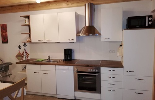 Ruhpolding Apartment | Fewo Grabenhäusl , Balk., Küche, 2 Schlaf- u. 1 Wohn-/schlafz., Max. 5 P