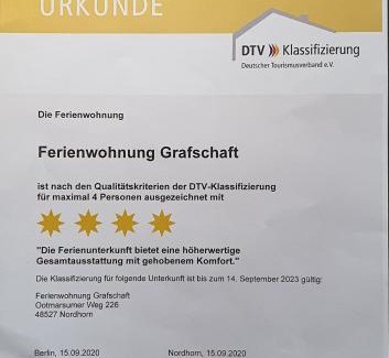 Nordhorn Apartment | FeWo Grafschaft