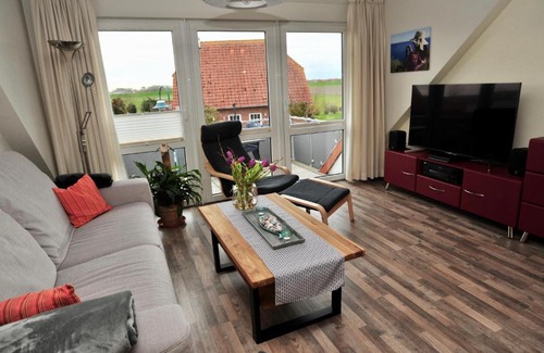 Harlesiel Apartment | FeWo Mara (OG) - 1000m vom Nordseestrand Harlesiel