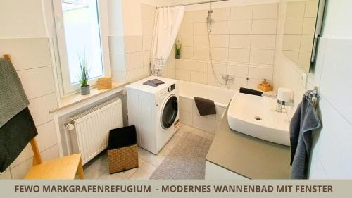 Bayreuth Apartment | FeWo Markgrafenrefugium zentrumsnahe 2 Zi mit Küche für 1-4 Personen