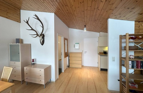 Schluchsee Apartment | FeWo Rothirsch - vacation enjoyment times two with its own style (with pool)