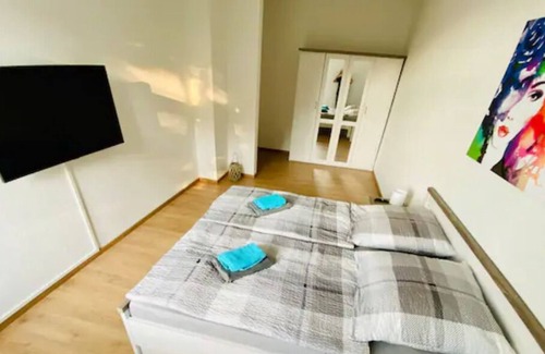 Vienenburg Condo | FeWo Seestadt with balcony