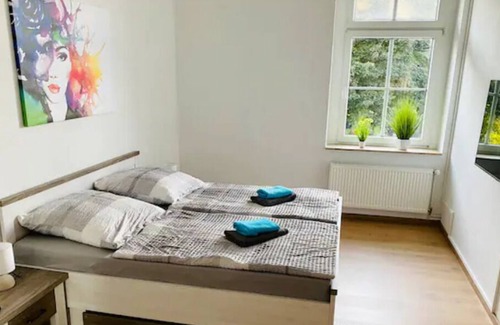 Vienenburg Condo | FeWo Seestadt with balcony