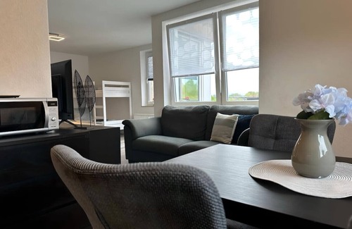 Nordhorn Apartment | Fewo Stadtblick - mit Ausblick auf die Innenstadt