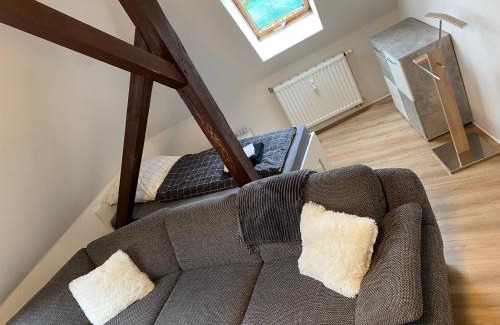 Plauen Apartment | FeWo WIEKO Plauen Leibnizstr. H1 DG Mitte