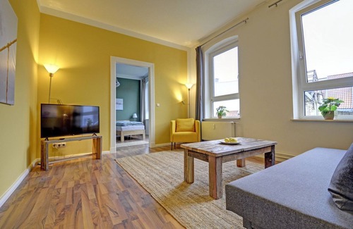 Flensburg Apartment | fewo1846 - Angelburg/bright, centrally located 2-room apartment on the 1st floor -