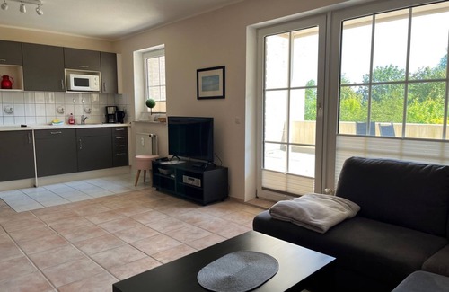 Wassersleben Apartment | fewo1846 - Fördeblick I (App. 670)/Studio apartment with balcony on the mezzanine floor