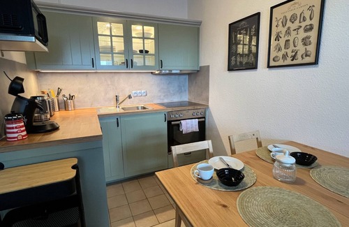 Westeraccumersiel Apartment | Fewosielblick 10 Gehminuten bis zum Wattenmeer