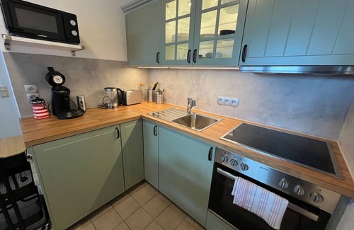 Westeraccumersiel Apartment | Fewosielblick 10 Gehminuten bis zum Wattenmeer