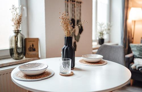 Plauen Apartment | Fewostaeps- Moderne Unterkunft, zentrumsnah