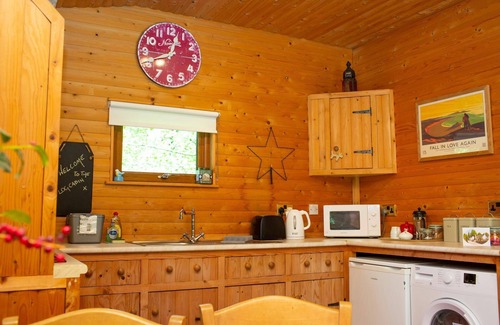 St. Florence Cottage | Fiddlers Green Log Cabin, Tenby