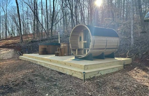 Travelers Rest Cabin | Field Trip Unit 21 Deluxe Aframe with private hot tub