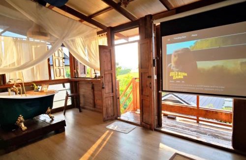 Rim Nuea Bed & Breakfast | Fieldlight & Pool Villa with Garden & Tub云上稻影