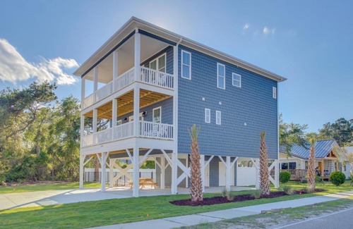 Crescent Beach House | Fins To The Left by North Beach Realty