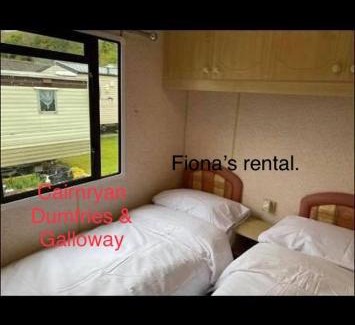 Cairnryan House | Fiona,s rental caravan in cairnryan -D & G