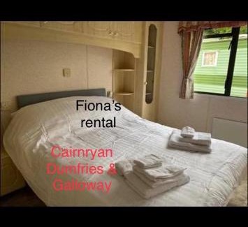 Cairnryan House | Fiona,s rental caravan in cairnryan -D & G