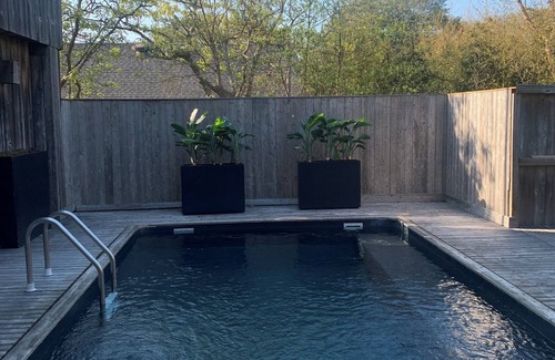 Fire Island Pines House | Fire Island Pines Oasis w/4 King Bdrms, Heated Pool, Hot Tub, Ocean & Bay Views