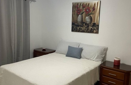 Moca Apartment | First floor 2-bedroom apartment with WiFi, AC in cool Moca
